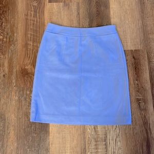 Wool pencil skirt with pockets